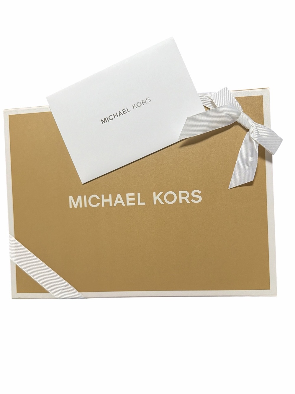 Michael Kors Authentic Magnetic Large Gift Box w/ Ribbon, 19” x 15” x 8” New
